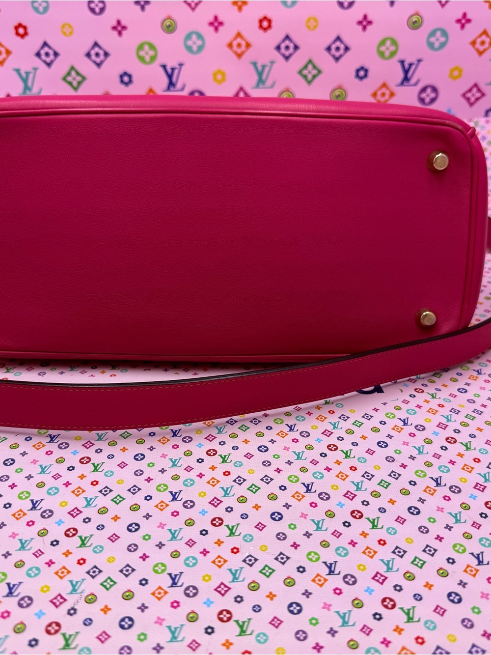 Christian Dior Diorissimo Flap Top Handle Satchel Bag - Picture 11 of 16